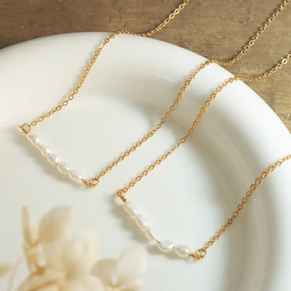 Avery 5 Pearl Necklace