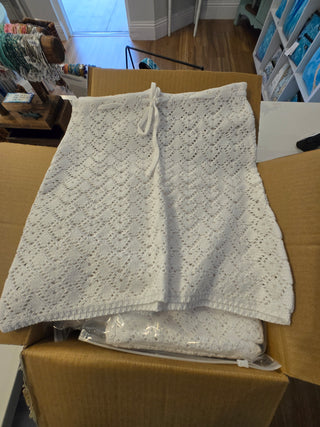 Catherine Crochet Skirt Coverup