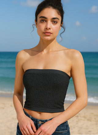 Coralie Lace Tube Top