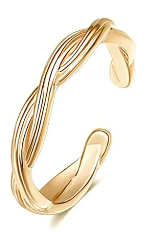 Stainless Steel Toe Rings