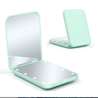 Compact Mirror with LED lights