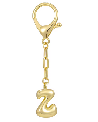 Letter Charm Bag Chain