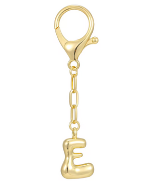 Letter Charm Bag Chain