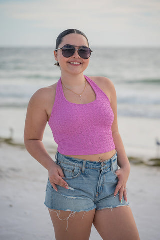 Keira Floral Halter Top