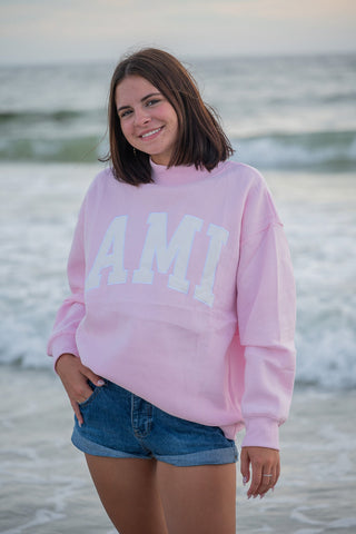 AMI Mock Neck