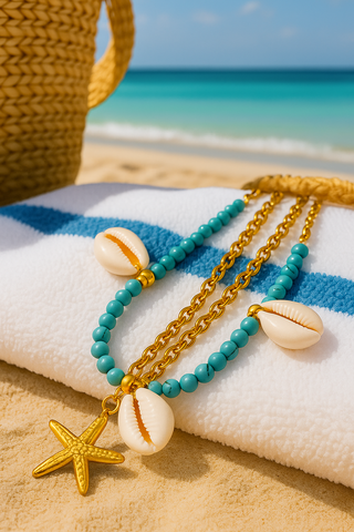 Hadley Turquoise Starfish Necklace