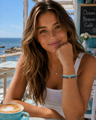 Solana Palm Tree Bracelet